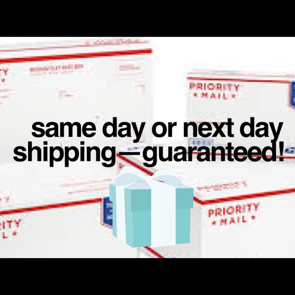 Guaranteed same day or next day shipping!